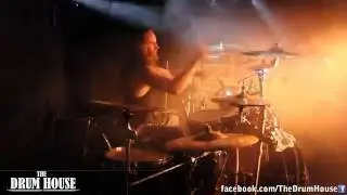 Dave Haley (Psycroptic) - 'Observant' live drum cam