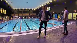Gekleed zwemmen in het Zwemcentrum Rotterdam