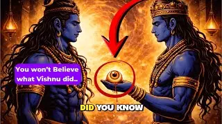 Lord Vishnu stood before Shiva&hellip; and removed his own eye!