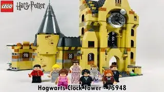Lego Harry Potter Hogwarts Clock Tower Review! - 75948