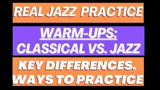 Classical vs. Jazz piano WARM-UPS (Beginner Jazz Piano Tips) - Jazz Piano