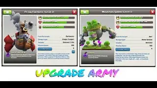 How To Upgrade Clan Capital Army