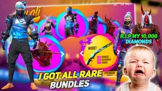 Diwali Wish Event || I Got Samurai And Blue Artcic Bundle || R.I.P My 10000+ Diamonds 🥺😬