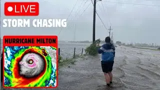 GROUND ZERO HURRICANE MILTON INTERCEPT: LIVE AS IT HAPPENED
