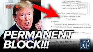 Федеральный судья навсегда заблокировал Трампу возможность сократить финансирование.