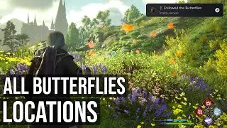 Hogwarts Legacy - All Butterfly Locations (All Butterflies Chest Locations)