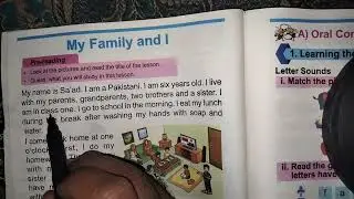 Class 1 English Unit 1 reading SNC