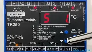 ZIEHL TR250 - Simulationsfunktion