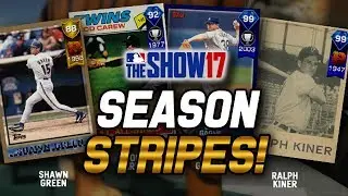 NEW RANKED SEASON STRIPES INFO! 4 POSSIBLE REWARDS! | MLB The Show 17 Diamond Dynasty Ranked Seasons
