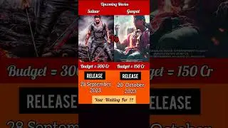 Salaar Vs Ganpat movie comparison #shorts