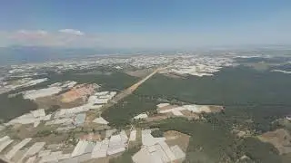 Corendon Airlines Europe Boeing A320 Stunning Arrival to Antalya International Airport