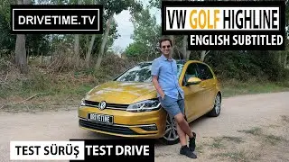 Volkswagen Golf Highline 2017 1.4 TSI DSG Test Sürüşü  / Test Drive ( English Subtitled )