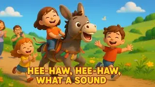Little Donkey &ndash; 3D Animated Nursery Rhyme | Irfy Lyrics