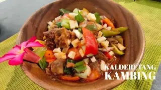 Kalderetang Kambing | Goat meat recipe | best for beginners | home cooking with joyce alvior