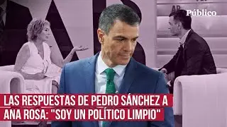 Pedro S&aacute;nchez vs. Ana Rosa: as&iacute; ha sido el primer cara a cara del 23J