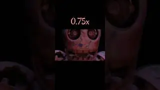 FNaC Remastered &ndash; Blank &ndash; Jumpscare 0.25x ➜ 2x