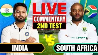 🔴Live: India vs South Africa | 2nd Test | Live Cricket Score & Commentary