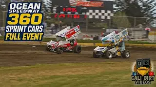 360 Sprint Car Full Event | Taco Bravo at Ocean Speedway | Little League Night 4/25/25