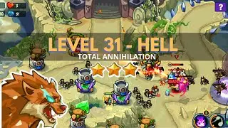 King of Defense: Level 31 HELL / TOTAL ANNIHILATION / with basic heroes