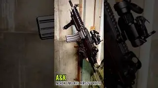 A&K M249K LMG AEG Airsoft Rifle (Lightweight Ver.)