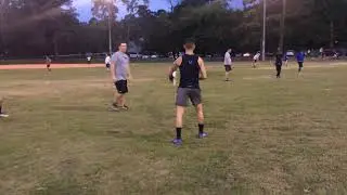 Ultimate Frisbee at Lakebottom, 23 June 2020