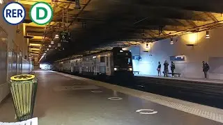 [RER D] Des Z20500 IDF-Mobilités et Transilien et sans arrêt au Bras De Fer Évry Génopole