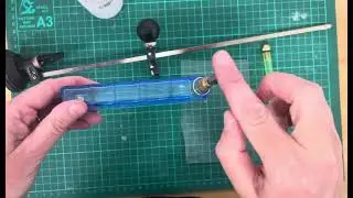 Fused glass cutting tools