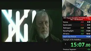 Star Wars: Rogue Squadron III: Rebel Strike - NG+ All Missions  in 01:30:19(IGT 01:17:26)PB