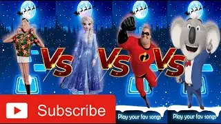 Hotel Transyilvania 🆚️ Frozen 🆚️ The Incredibles 🆚️ Sing