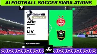 ABERDEEN vs LIVINGSTON ⚽ Scottish Premiership 2025/26 Matchday 23 🟩 EA FC 26 Simulation