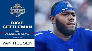 Dave Gettleman: Andrew Thomas has All the Tools to Succeed | Giants Draft Andrew Thomas