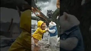 He Saved His Enemies 💔 #cat #ai #shorts #viral