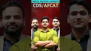 Best CDS/AFCAT Coaching in Dehradun | Cadets Defence Academy | Sanjeev Thakur Sir | Best Defence