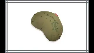 Peace Yoga Zafu Meditation Buckwheat Filled Crescent Cotton Bolster Cushion by Peace Yoga Review