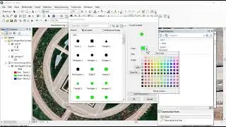 GIS 10.8 - 3rd Video: Creating Shape Files, Points, Lines and Polygons