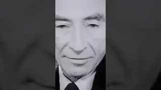 rare interview with Oppenheimer #history #legacyofgreatness #Oppenheimer