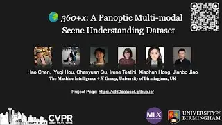 [5-min Presentation] 360+x: A Panoptic Multi-modal Scene Understanding Dataset