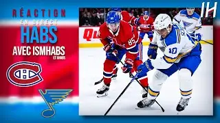 CANADIENS VS BLUES !!! LOGAN MAILLOUX N'EST PAS PR&Ecirc;T HIHIHI