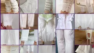 Trending White Trouser Designs 😍🤍 Capri Designs 2024 #trouserdesign #capripants #design #trending
