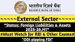 RBI Releases India&rsquo;s Foreign Liabilities and Assets Census 2024&ndash;25 | FDI, ODI & Investment Trends