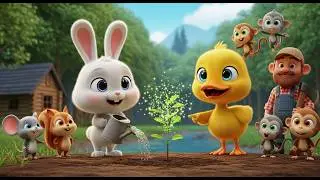 Roro & Dodo Save the Forest! 🌱 Plant Seeds, Grow Trees | Kids Story 3-6