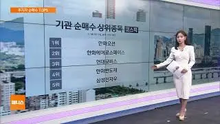 [투자자 순매수 TOP5] 외인 조선&middot;방산 '사자' vs IT&middot;자동차 '차익실현'