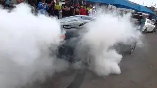800HP SUPRA BURNOUT AT DYNO WARS #TDS