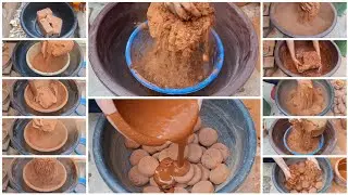 Combined Soft Reddirt :Gritty Red Sand:Red Sand