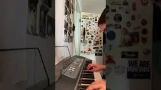 C sharp minor five finger