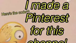 Pinterest pin code🙌🏼✨