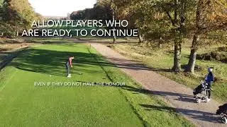 Avoiding Slow Play - Ready Golf