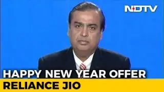 Mukesh Ambani Announces Jio's 'Happy New Year Offer'