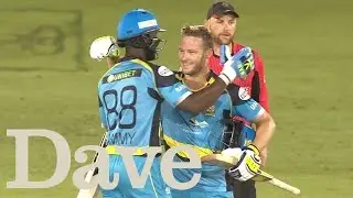 Trinbago Knight Riders v St Lucia Zouk | CPL 2016 Highlights | Dave