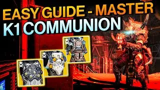 Destiny 2: Platinum K1 Communion MASTER &mdash; путеводитель по затерянным секторам &mdash; просто и понятно с живыми комментариями
